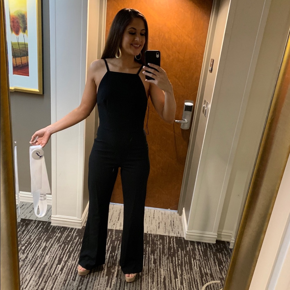 Black jumpsuit